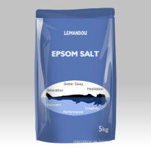 Salt Epsom de 0.2-3 mm de 5 kg Epsom para músculos doloridos